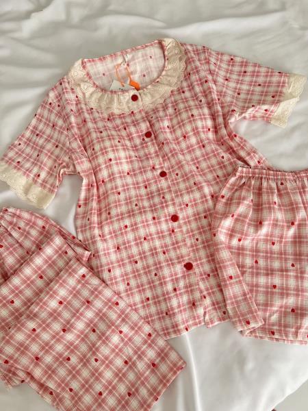 ست سه تیکه نخی فانتزی