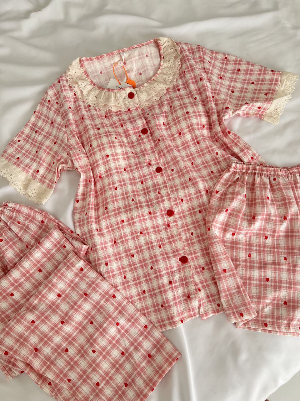 ست سه تیکه نخی فانتزی