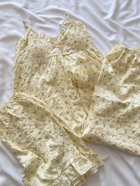 ست سه تیکه نخی فانتزی