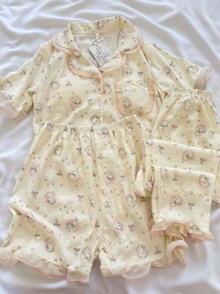 ست سه تیکه نخی فانتزی