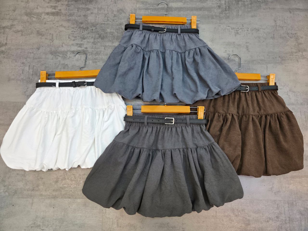 دامن کوتاه سندبادی با کمربند