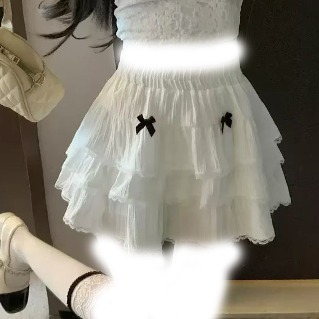 دامن کوتاه طبقه ای