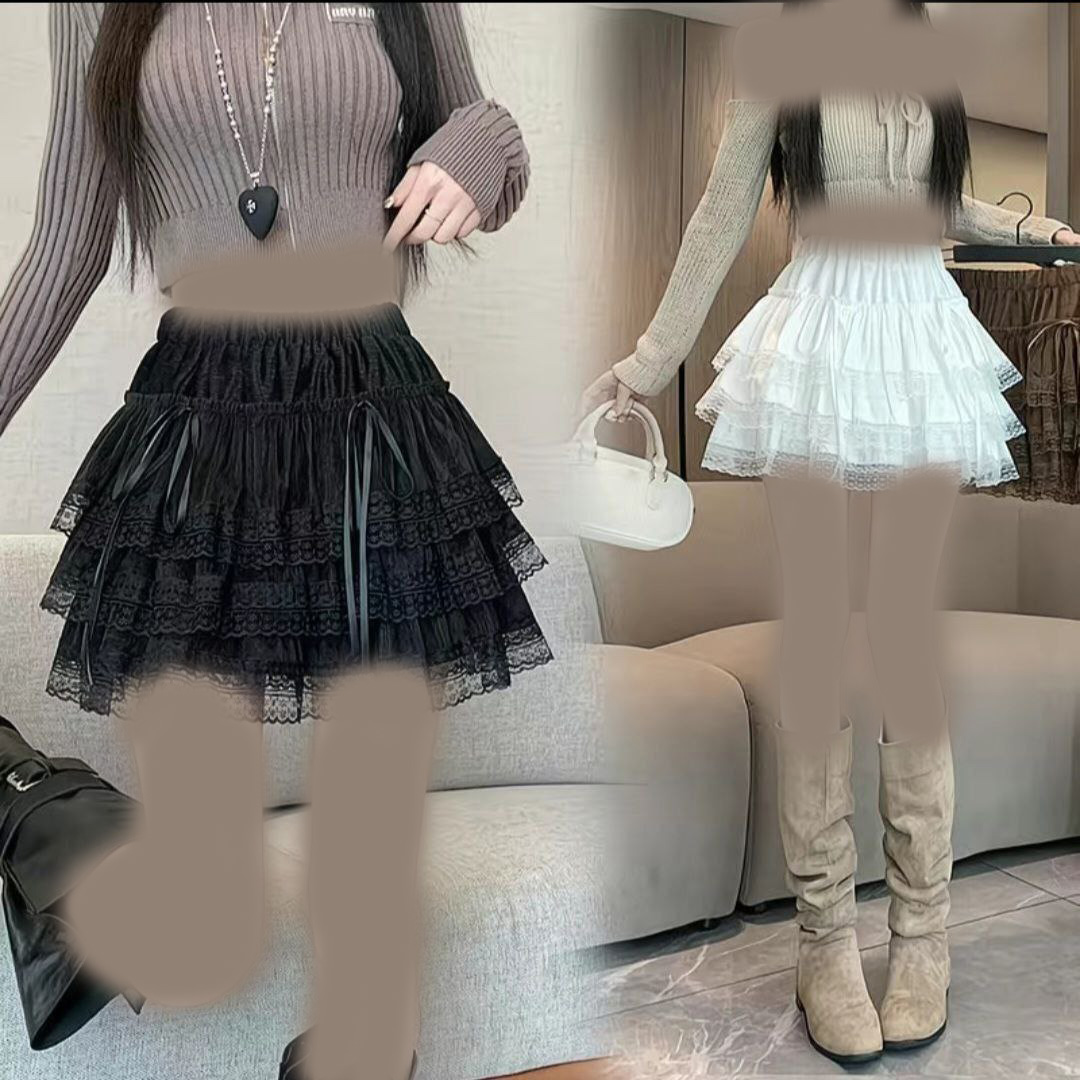 دامن کوتاه طبقه ای