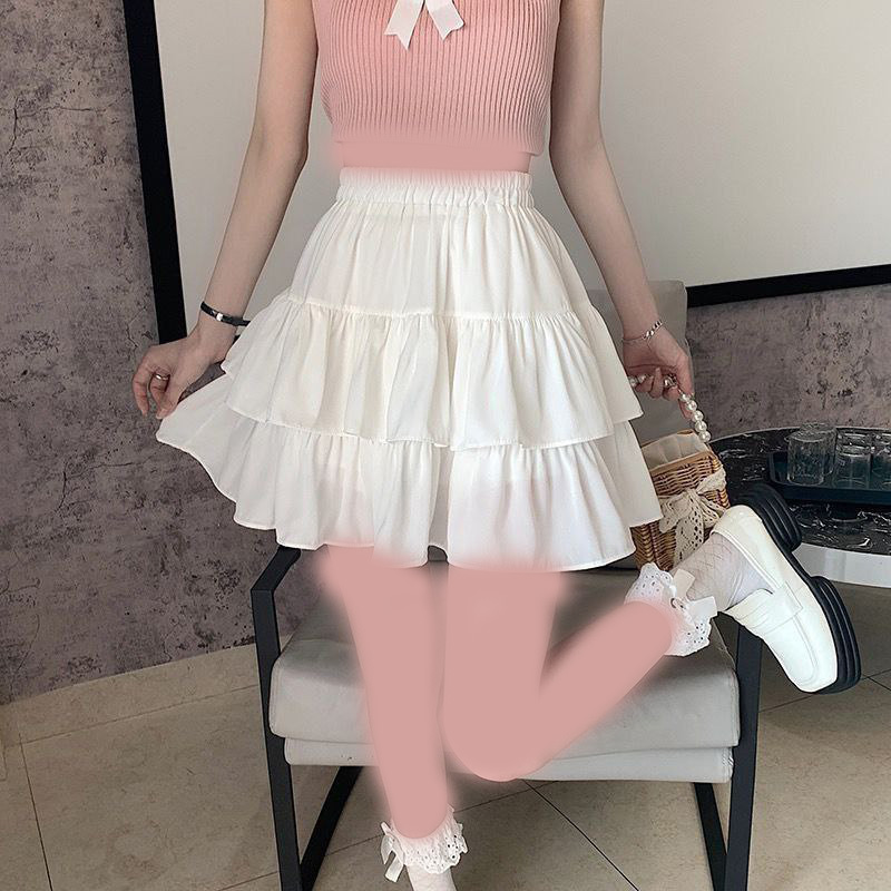 دامن کوتاه طبقه ای