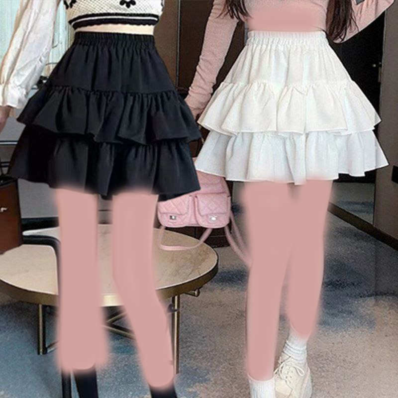 دامن کوتاه طبقه ای