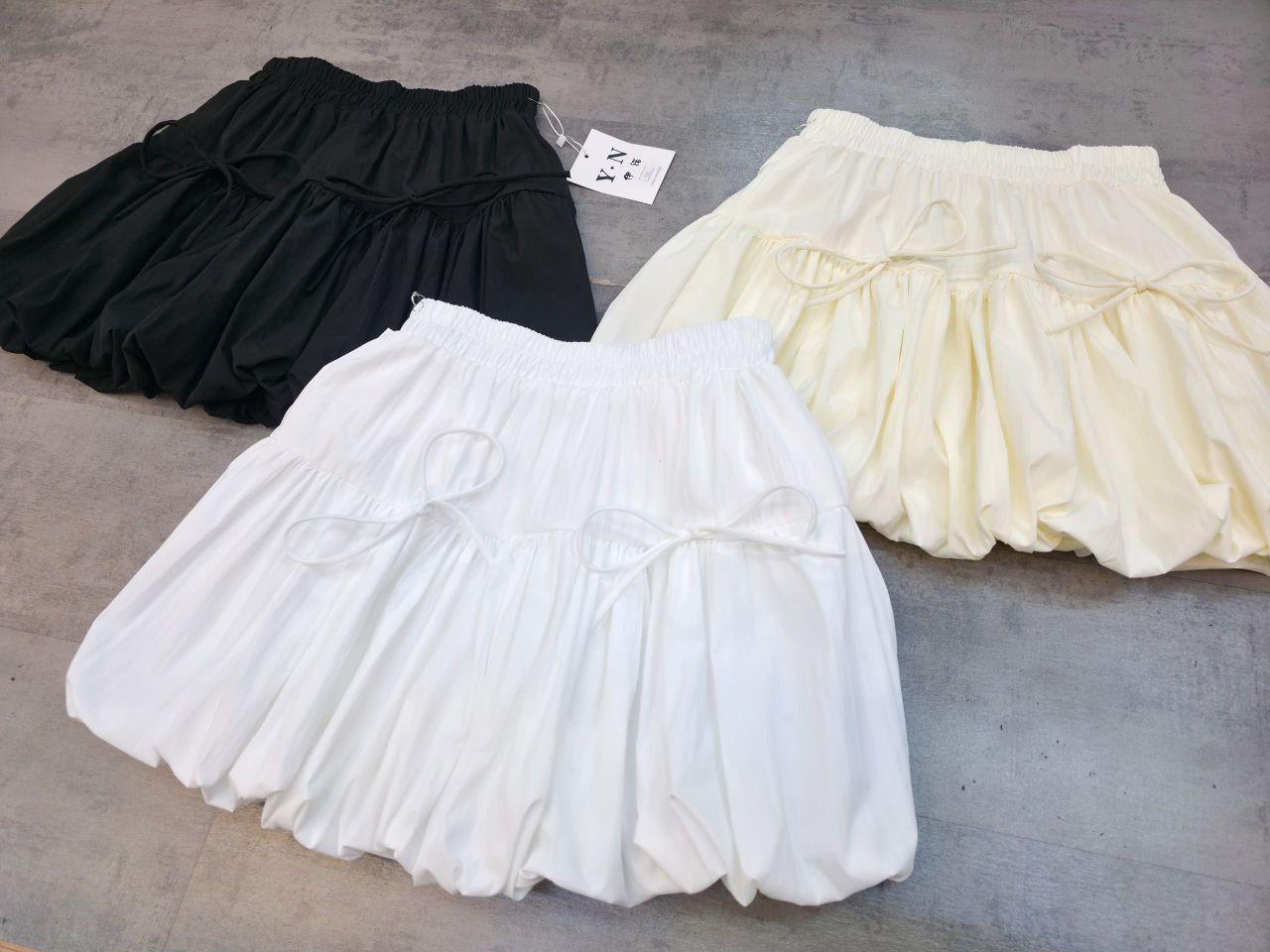 دامن کوتاه پاپیونی