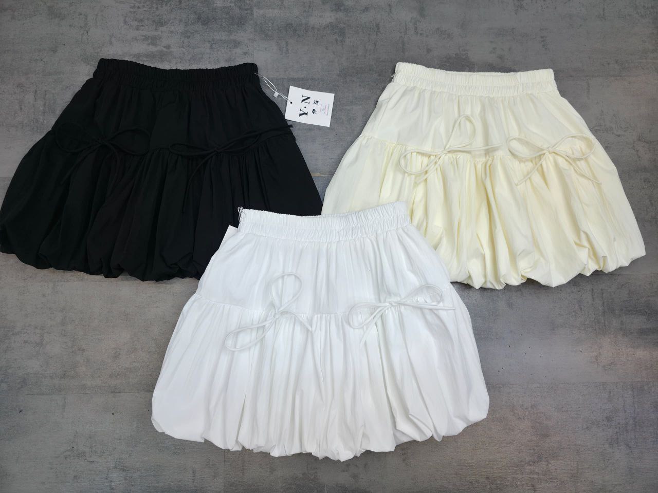 دامن کوتاه پاپیونی