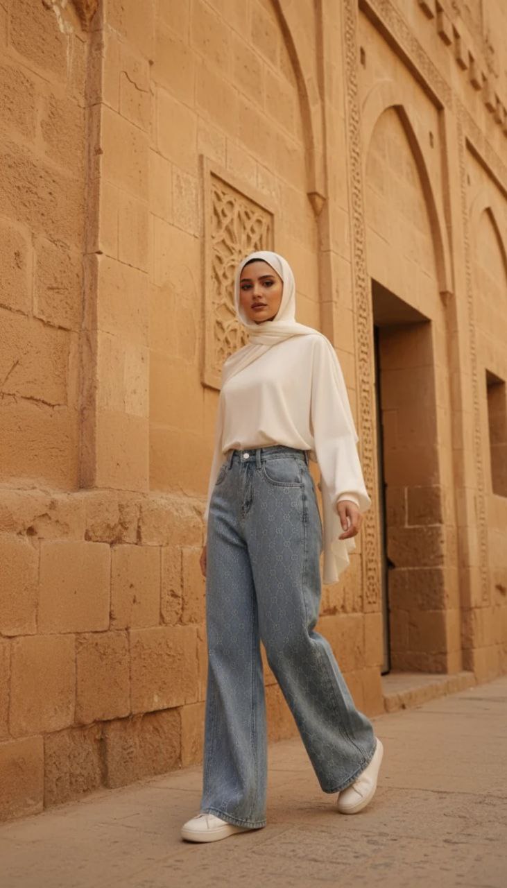 شلوار نگینی