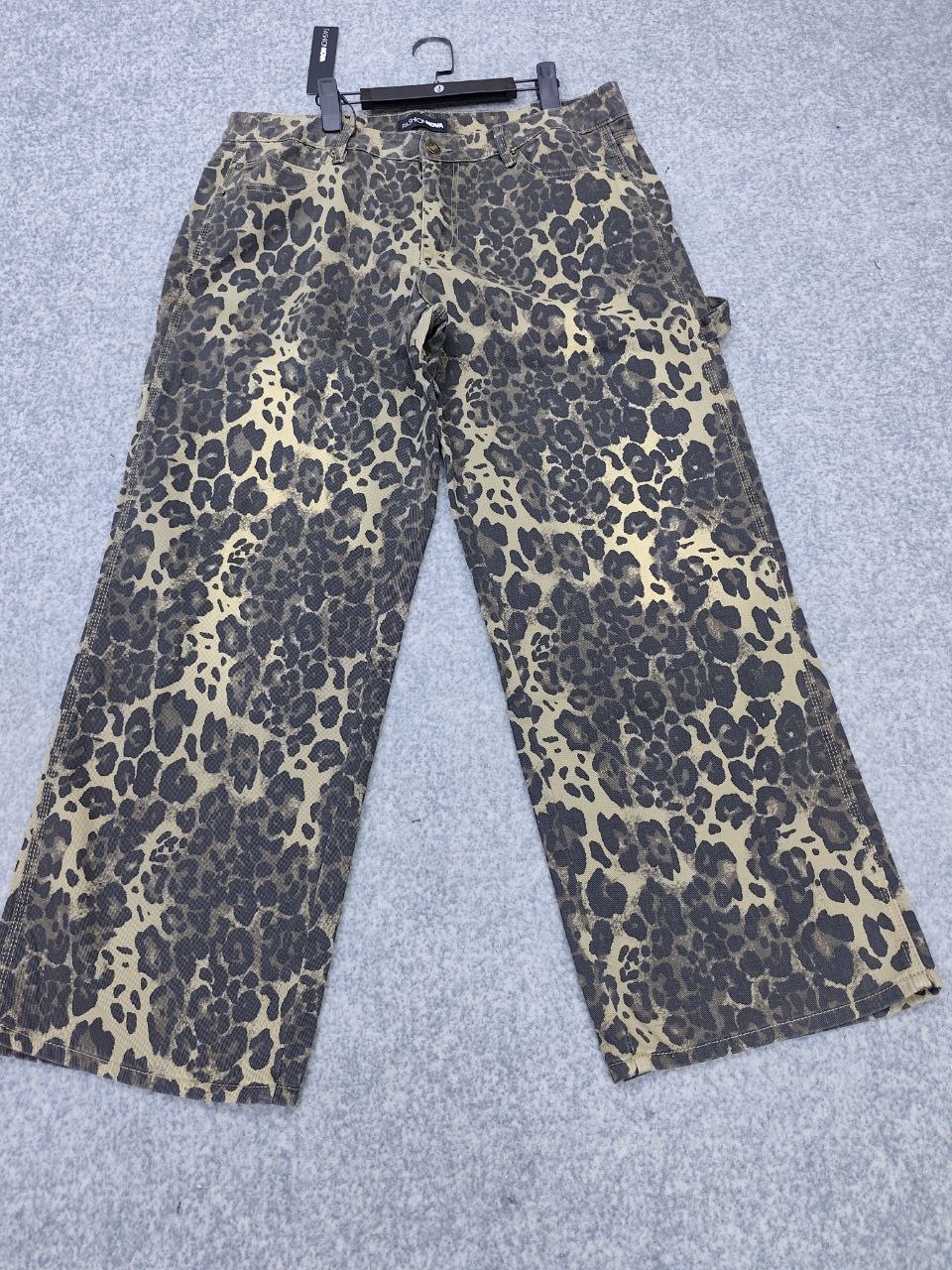 شلوار پلنگی سایز بزرگ