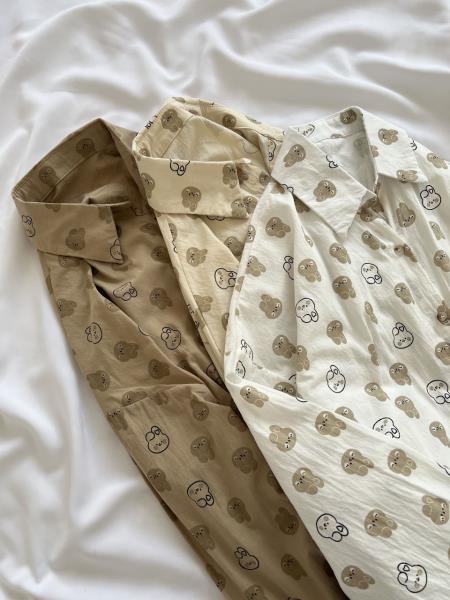 شومیز نخی طرح‌دار