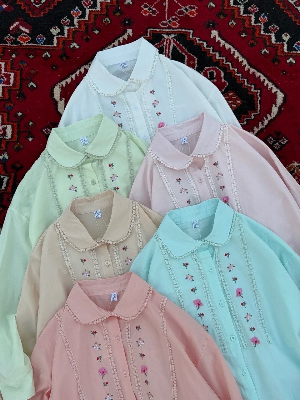 شومیز گلدوزی