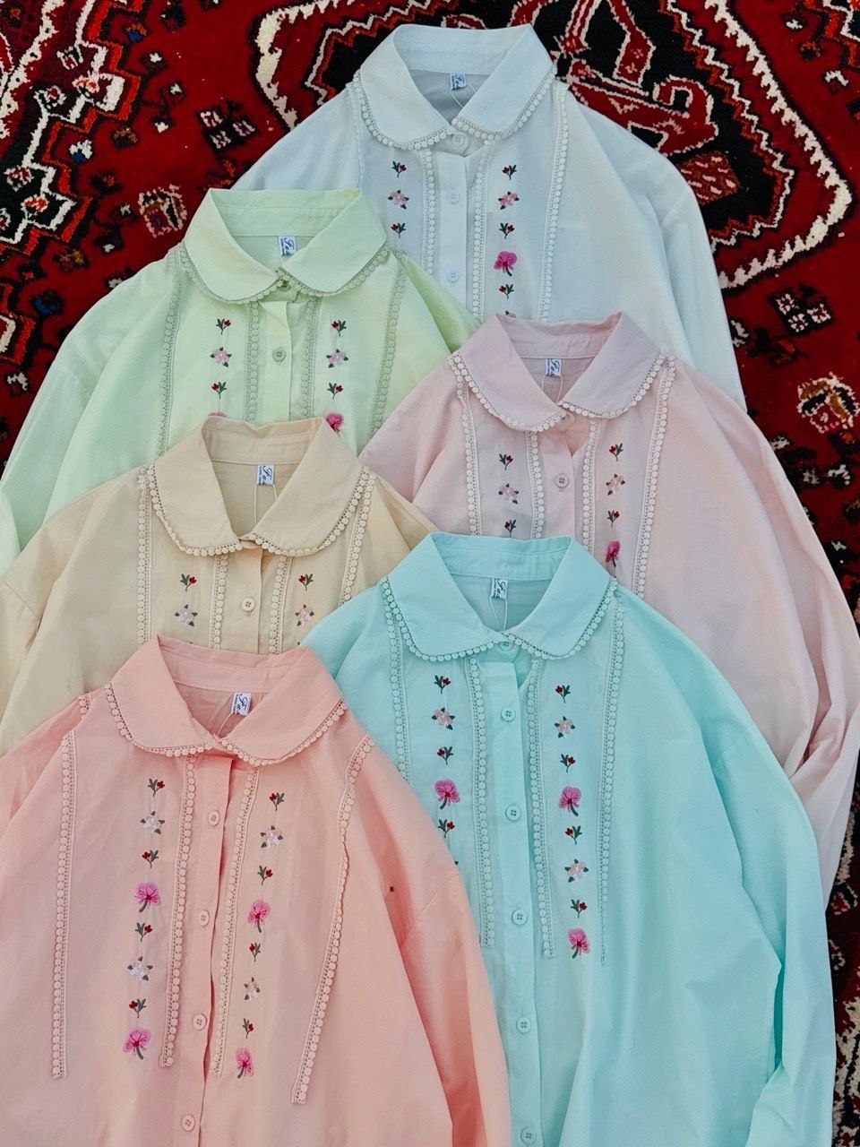 شومیز گلدوزی