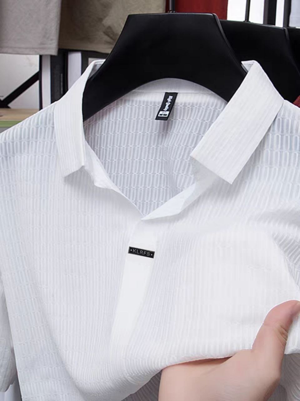 تیشرت یقه کوبایی کد 052