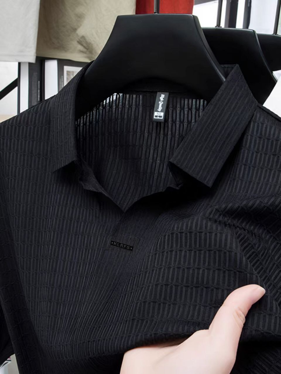 تیشرت یقه کوبایی کد 052