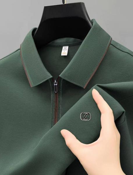 بافت پیراهن نیم زیپ کد 3305