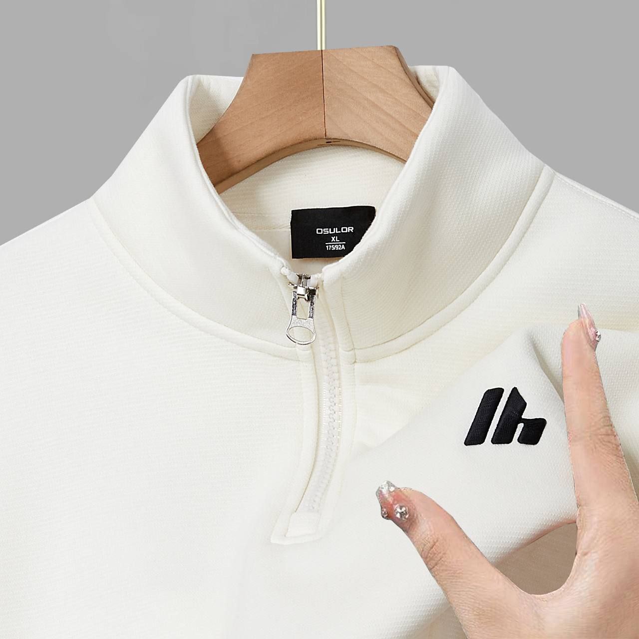 دورس یقه 3 سانت نیم زیپ کد 24520 