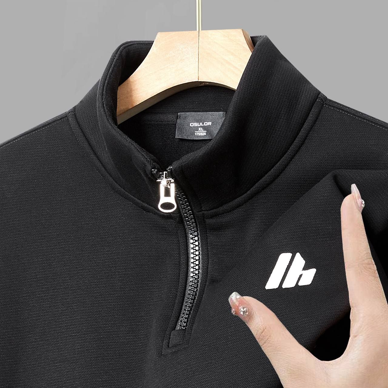 دورس یقه 3 سانت نیم زیپ کد 24520