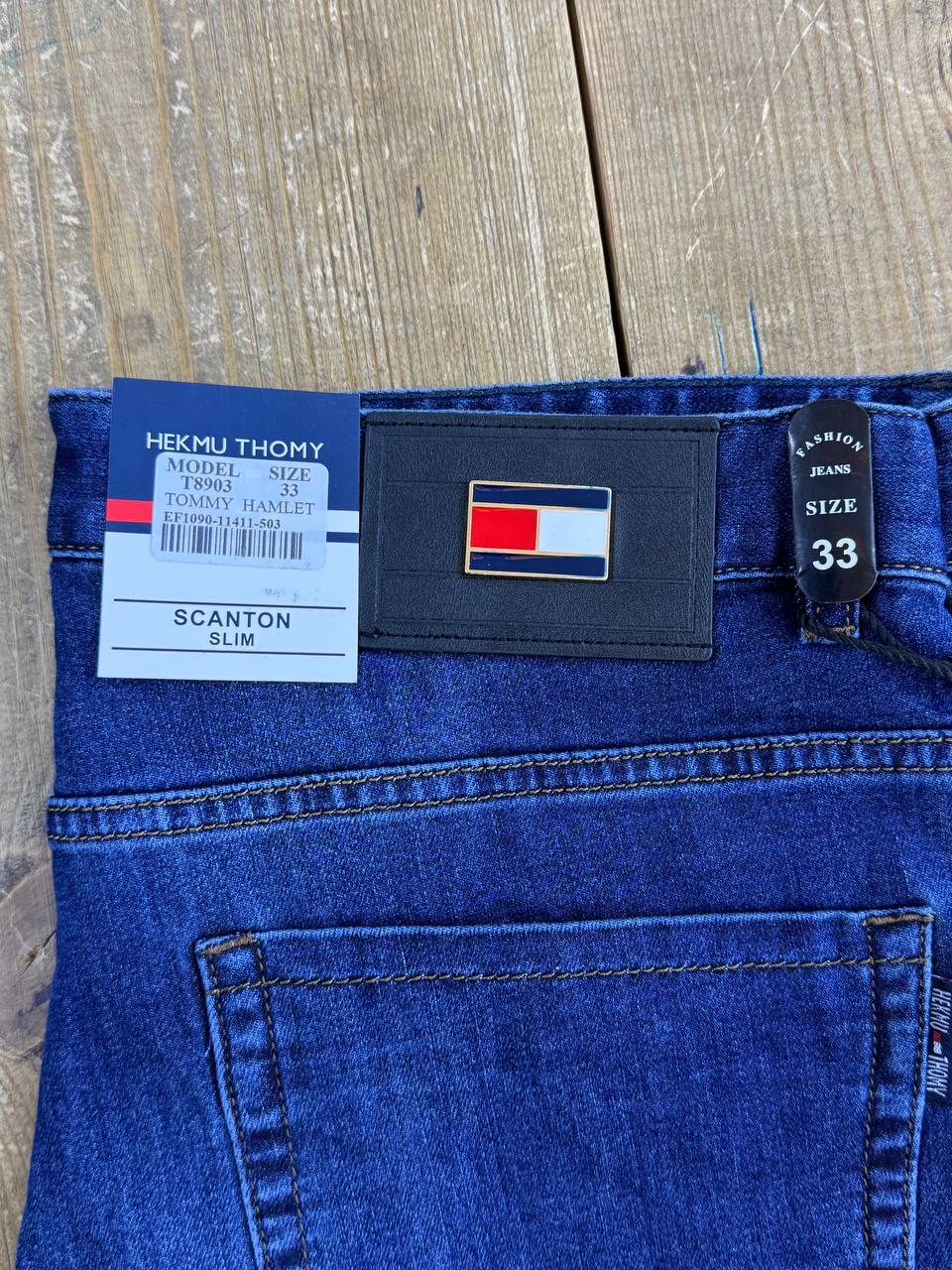 شلوار لی راسته از برند تامی  کد 8903