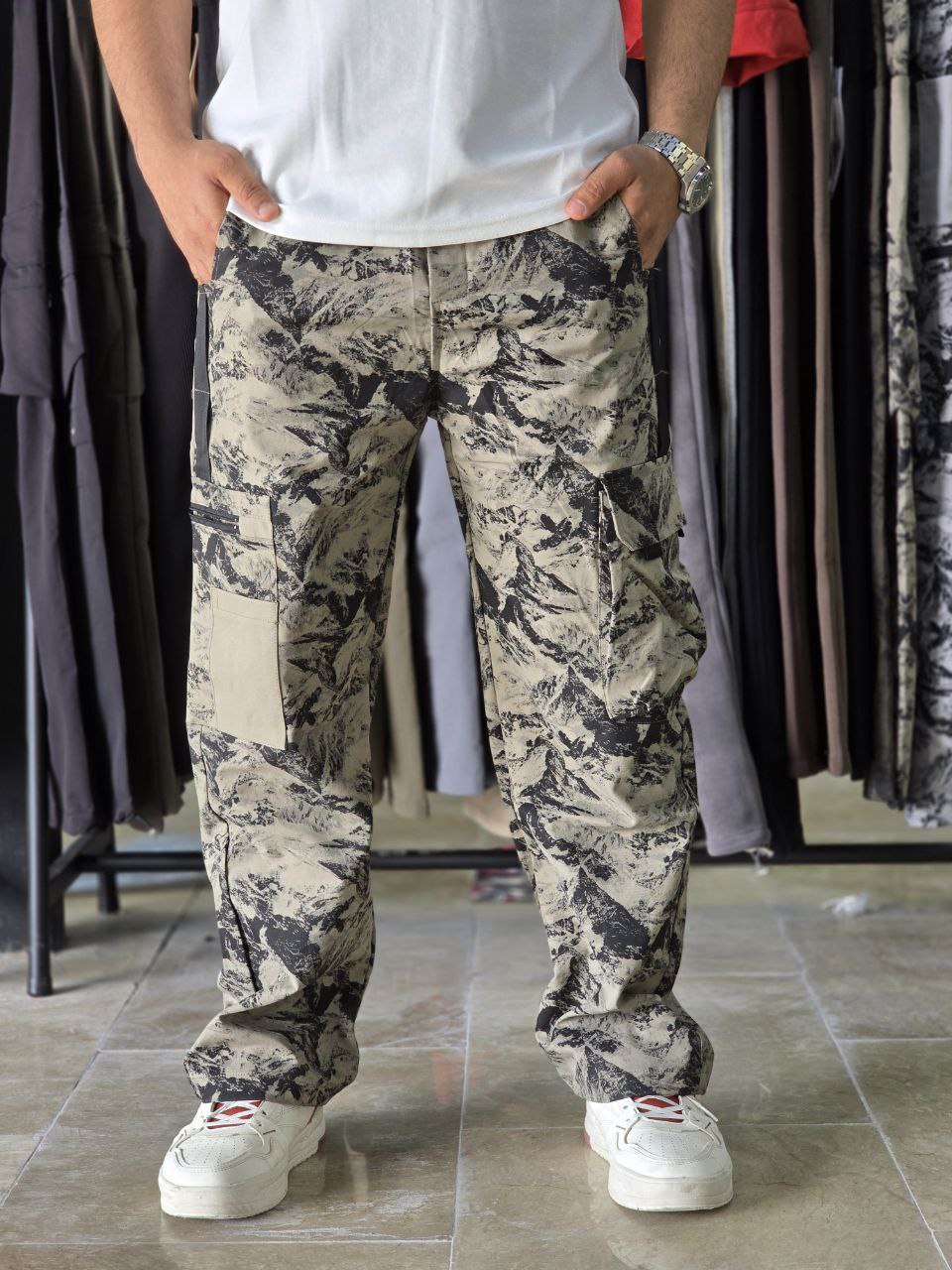 شلوار کارگو چریکی کد 8038