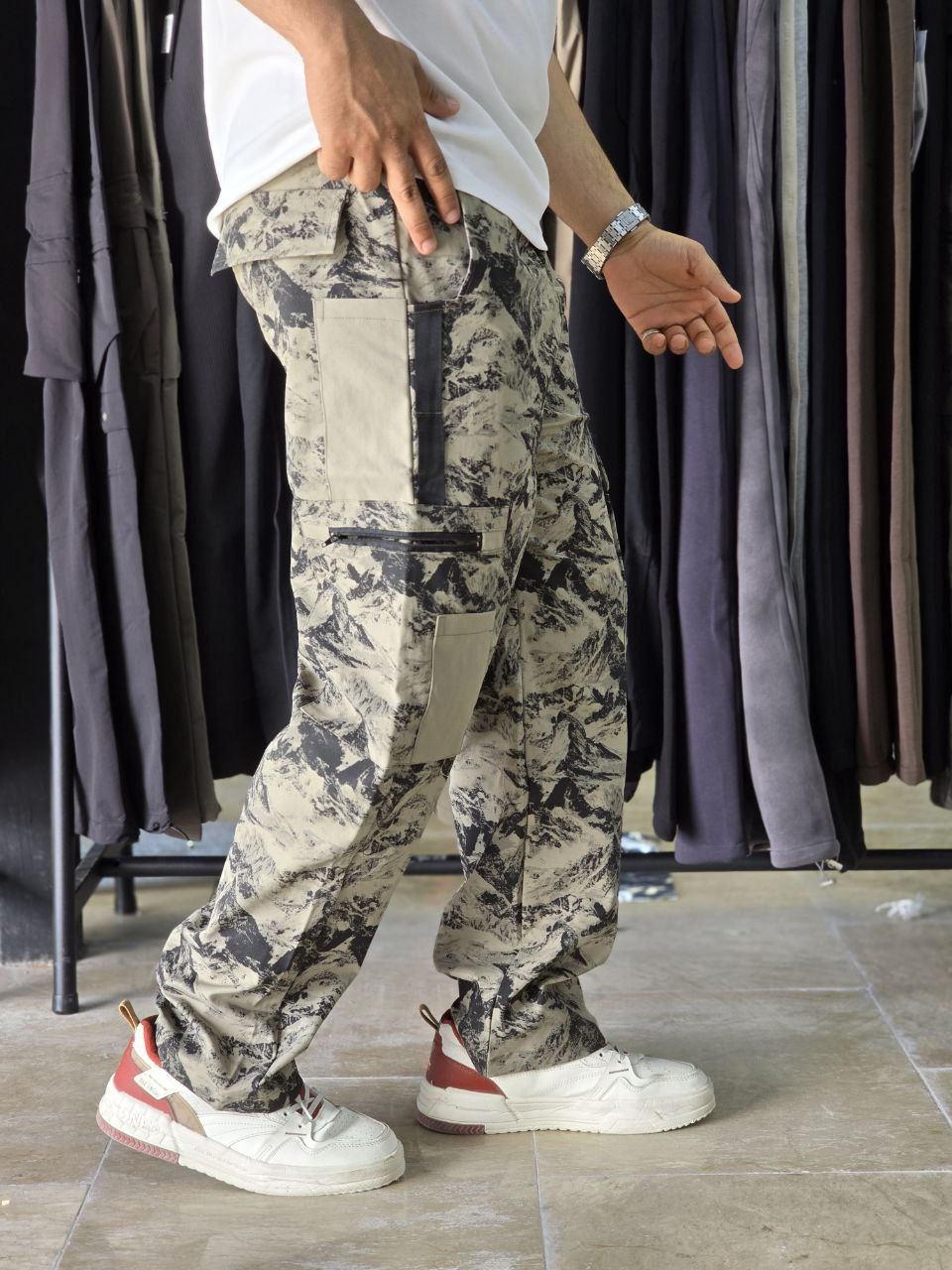 شلوار کارگو چریکی کد 8038