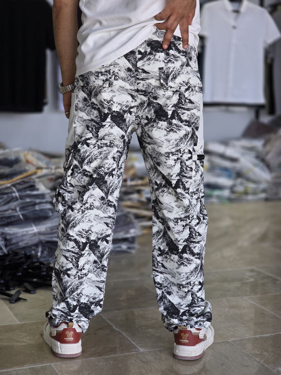 شلوار کارگو چریکی کد 8038