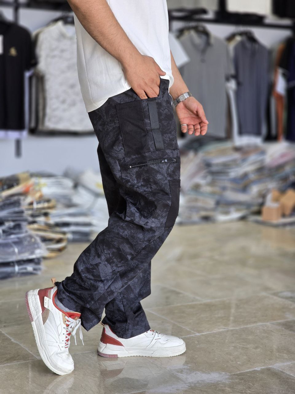 شلوار کارگو چریکی کد 8038