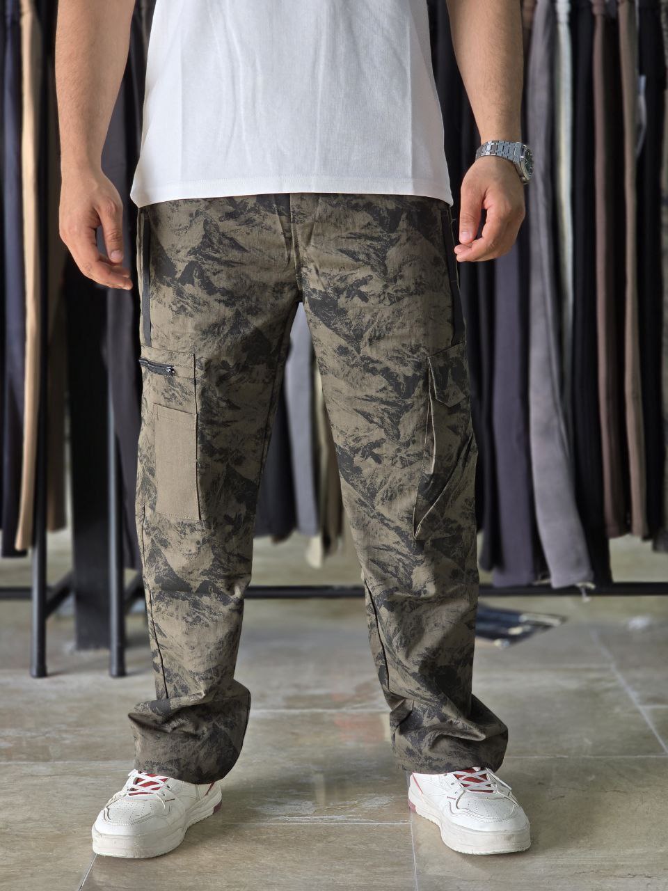 شلوار کارگو چریکی کد 8038