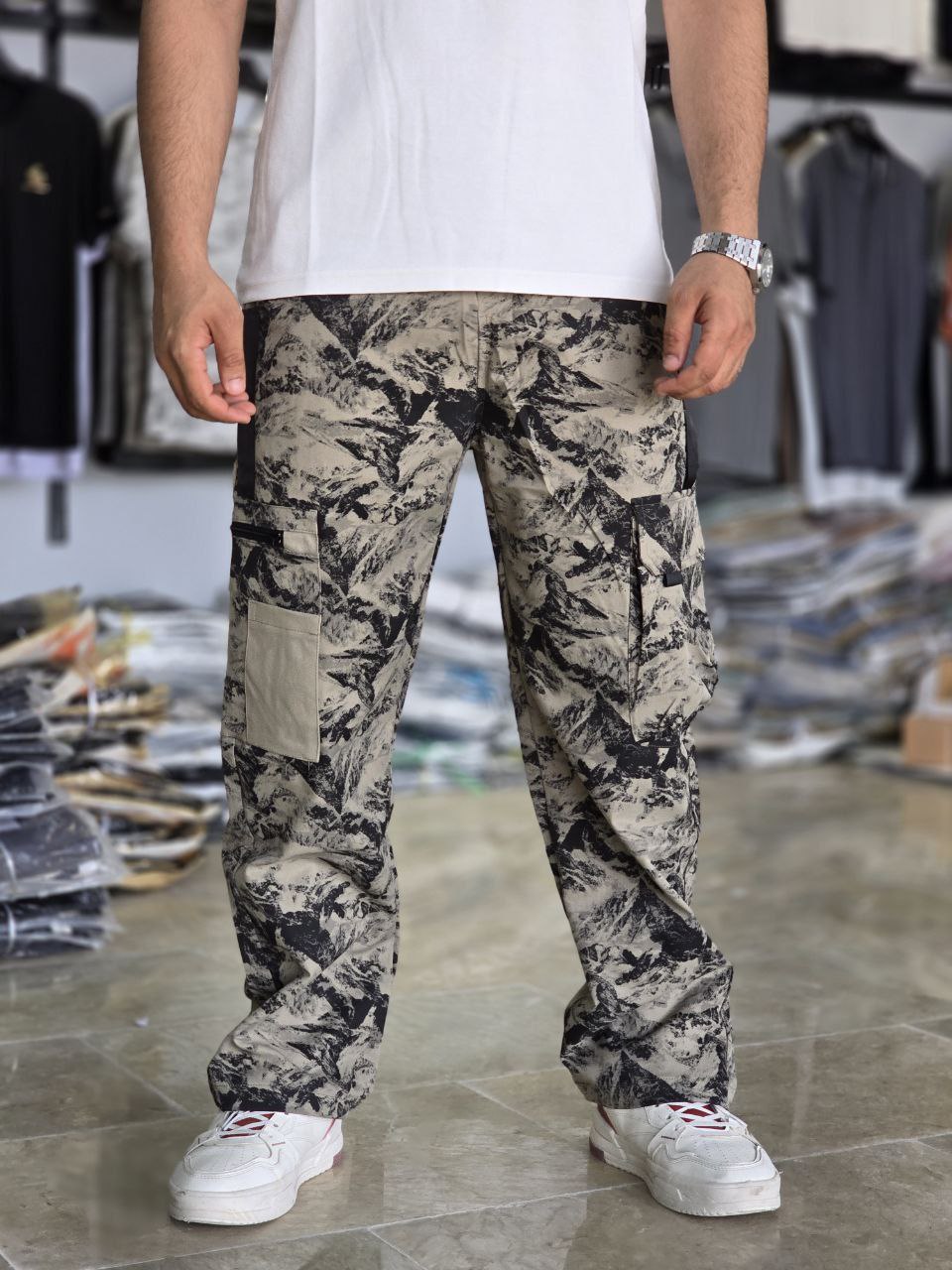 شلوار کارگو چریکی کد 8038