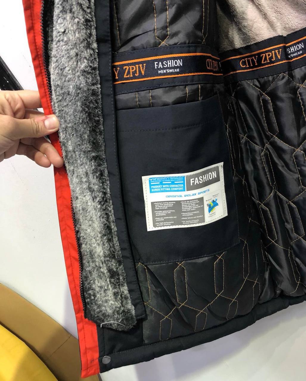 کاپشن اوری ضخیم CB815