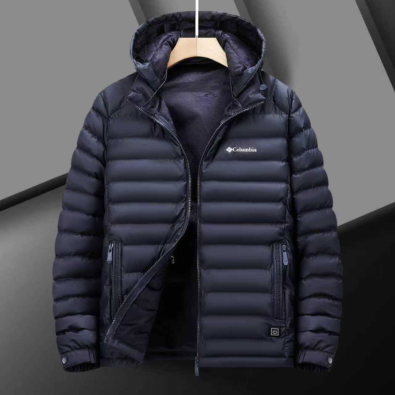 کاپشن هیتر دار طرح پر سیلیکونی کلمبیا کد L18