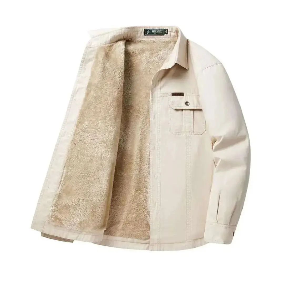 پیراهن دو جیب خزدار کد 2166