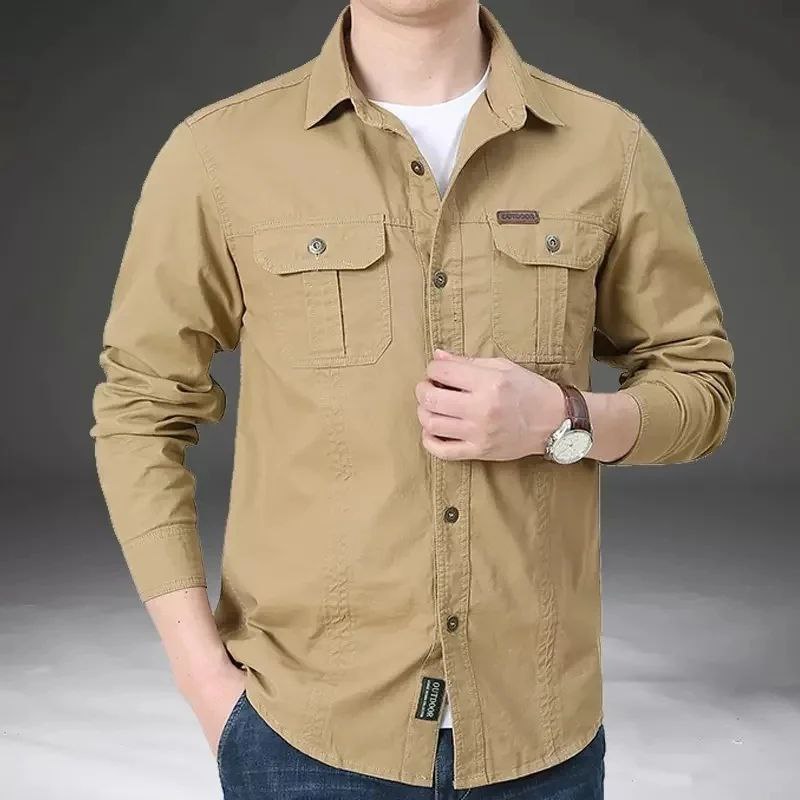 پيراهن كتان شركت جيپ مارك OUTDOOR کد 1388