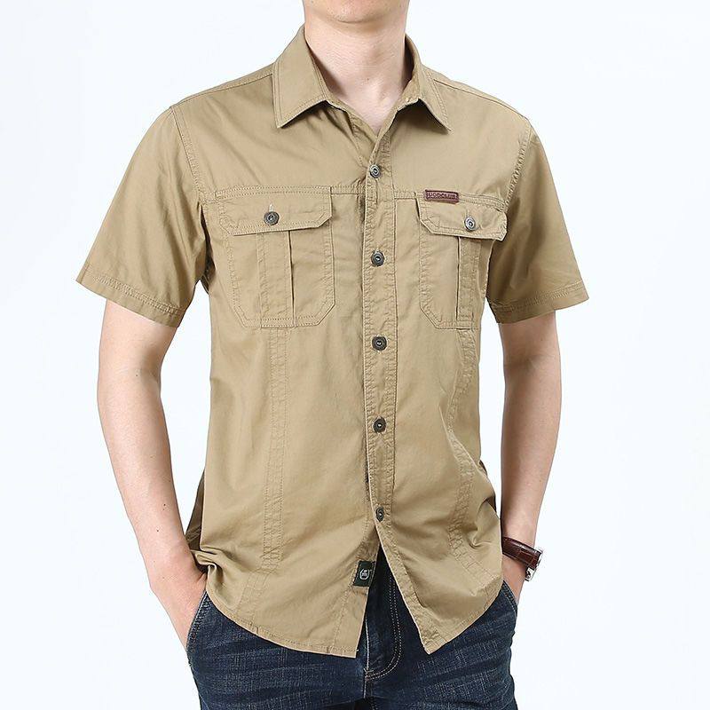 پیراهن کتان شرکت جیپ مارک OUTDOOR کد 2128