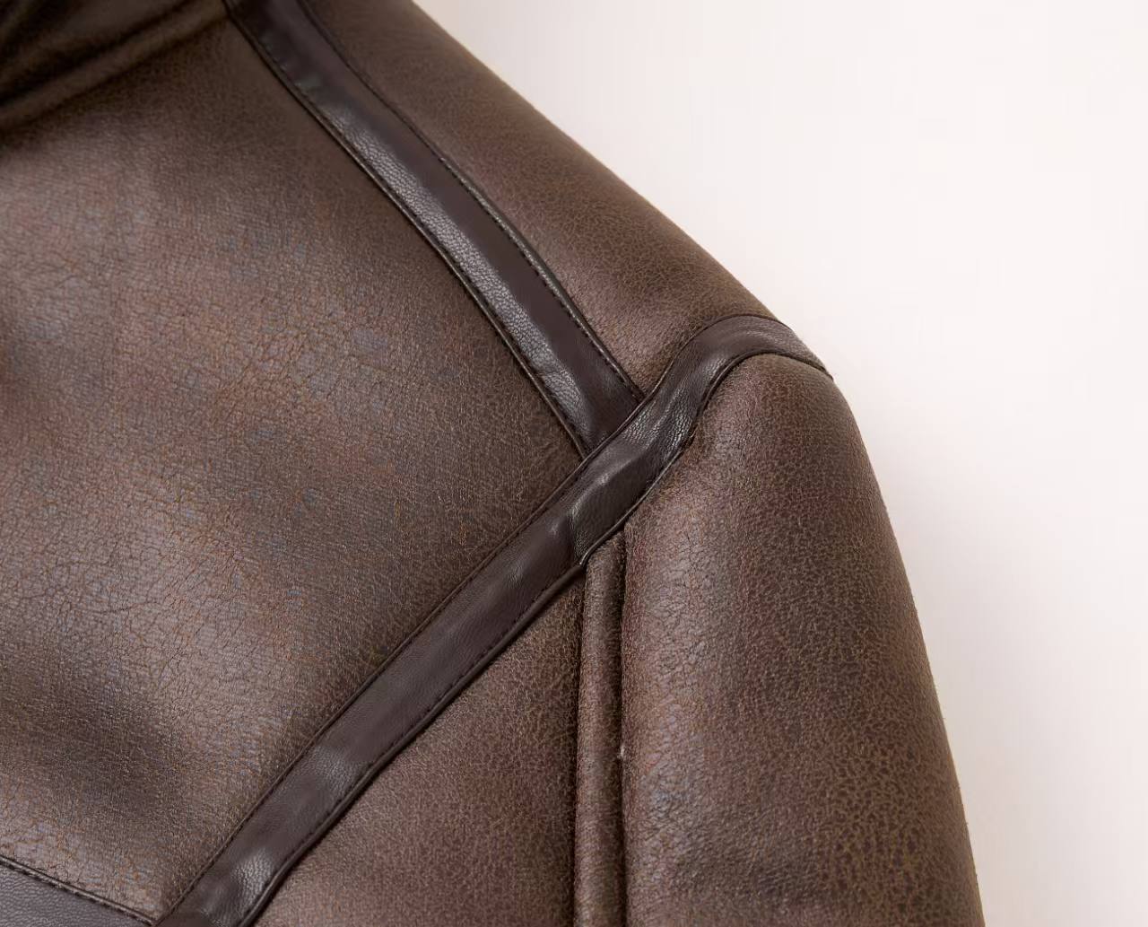 کاپشن چرم بوفالو 8621