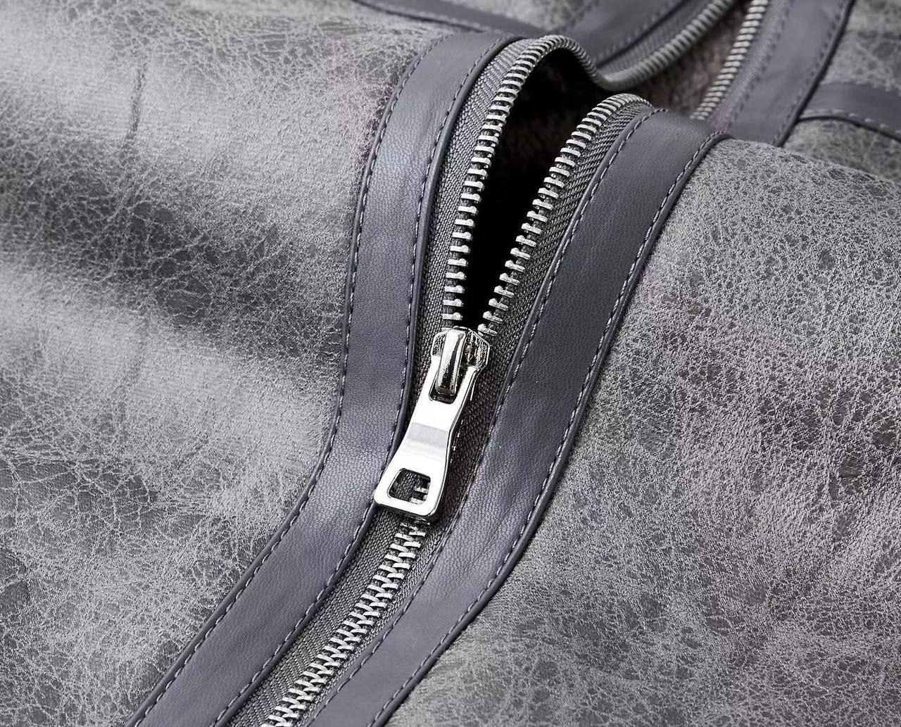 کاپشن چرم بوفالو 86214