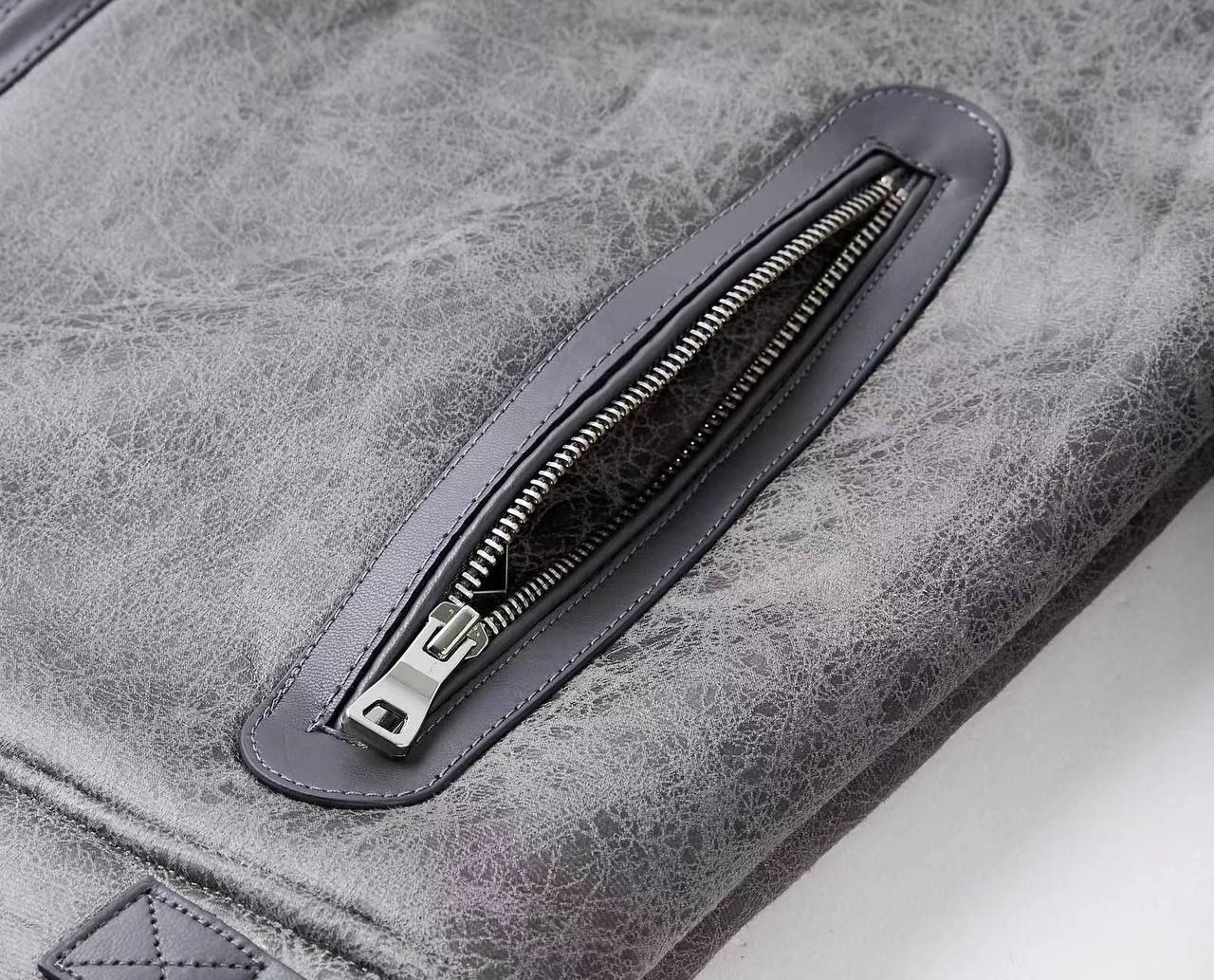 کاپشن چرم بوفالو 86214