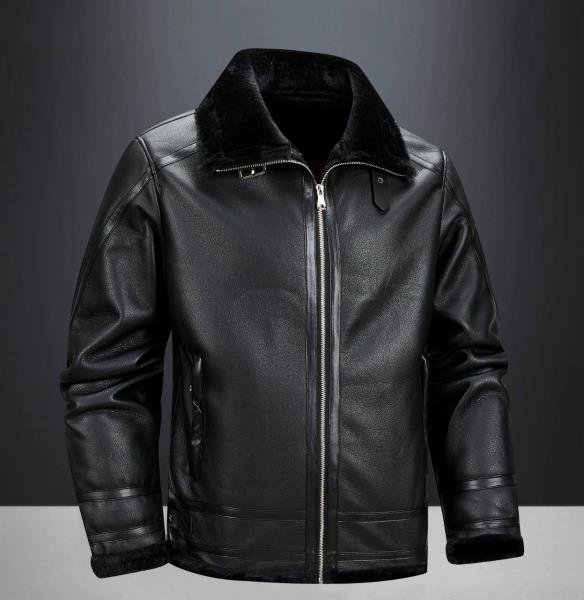 کاپشن چرم بوفالو 8629 