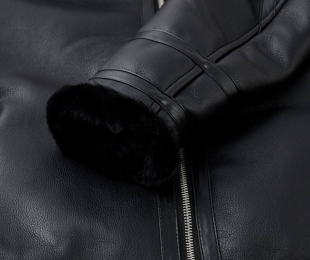 کاپشن چرم بوفالو 8629