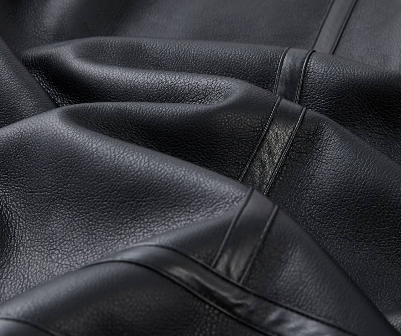 کاپشن چرم بوفالو 8629