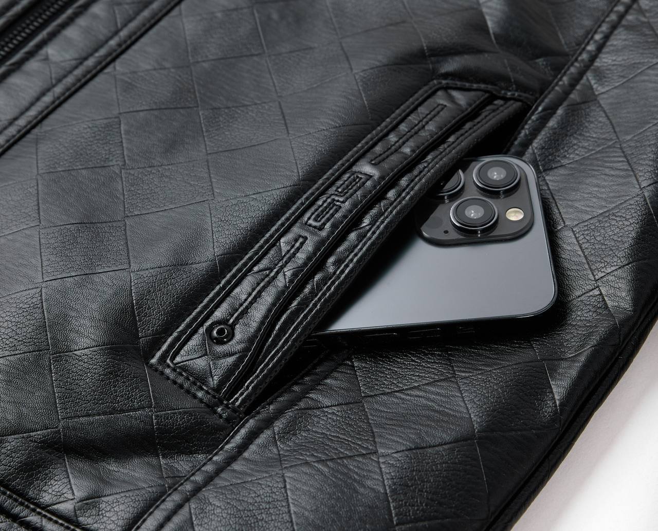 کاپشن چرم زمستانه کد 2109