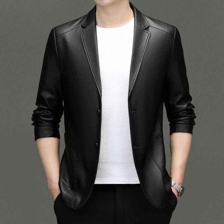 کاپشن چرم کتی کد 1366