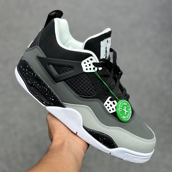 جردن 4 سفید طوسی Nike Air Jordan4 151