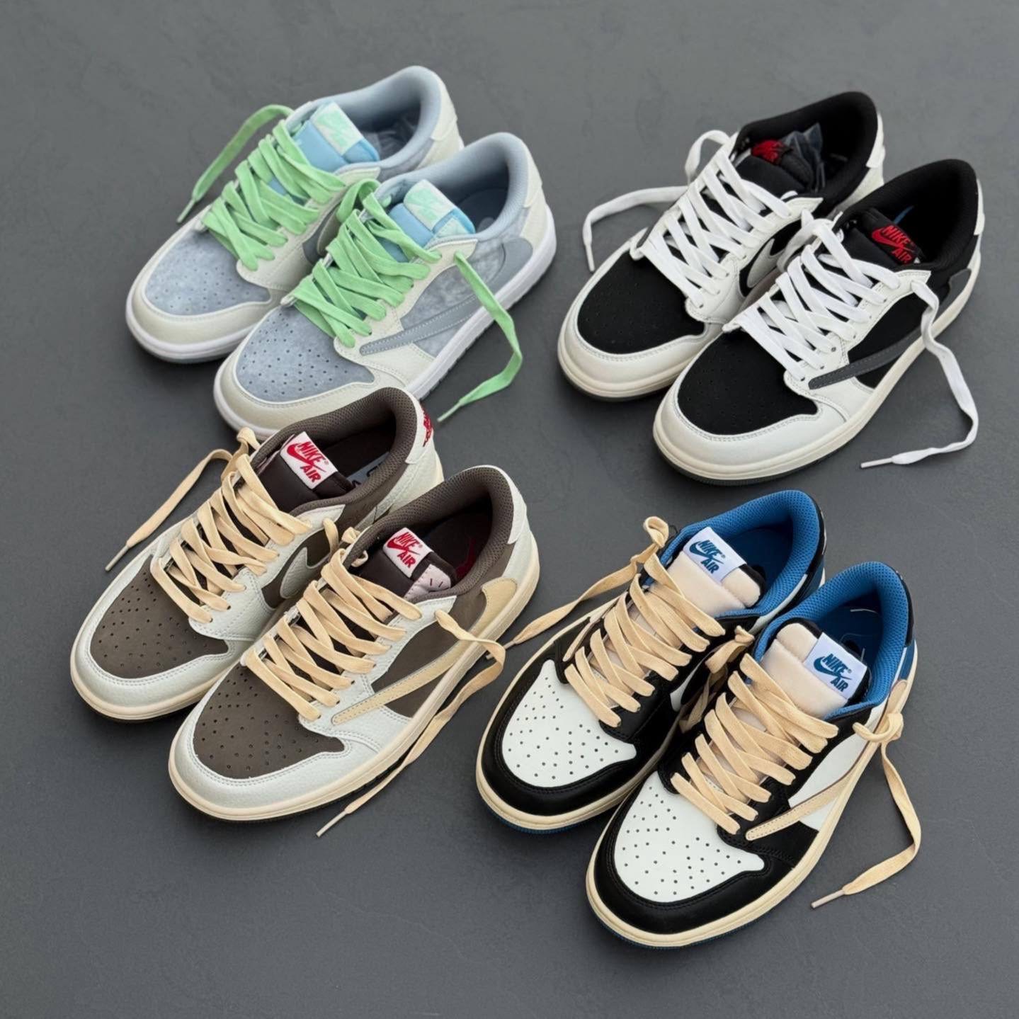 جردن 1 ترویس اسکات Nike Air Jordan 1Travis Scott 123
