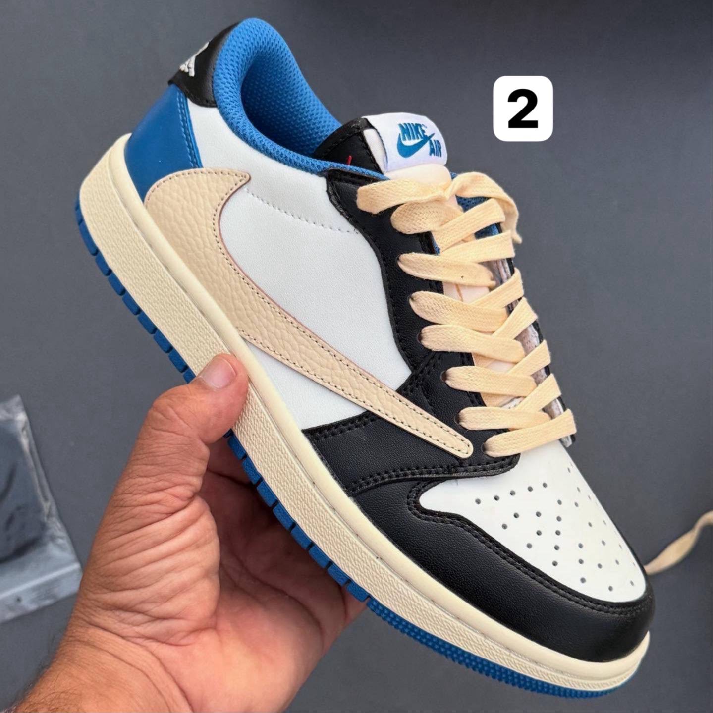 جردن 1 ترویس اسکات Nike Air Jordan 1Travis Scott 123