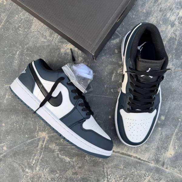 نایک ایر جردن وان سرمه ای Nike Air Jordan 1 Low 156